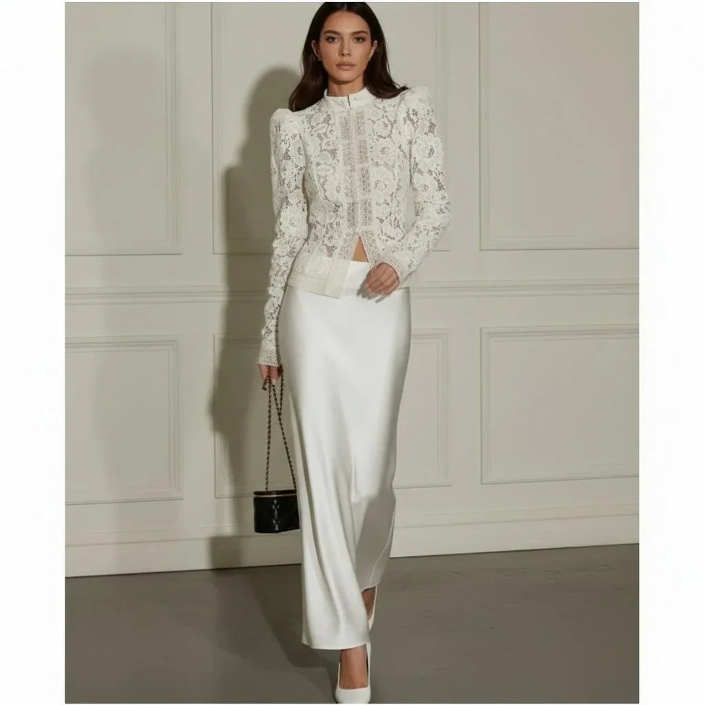 Lace Embroidered Blouse