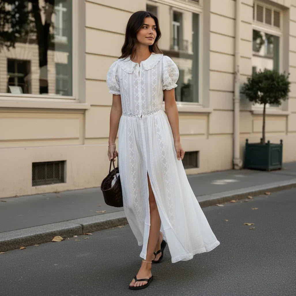 Cotton Lace Midi