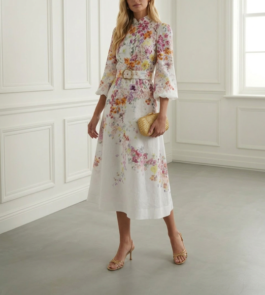 Floral Midi