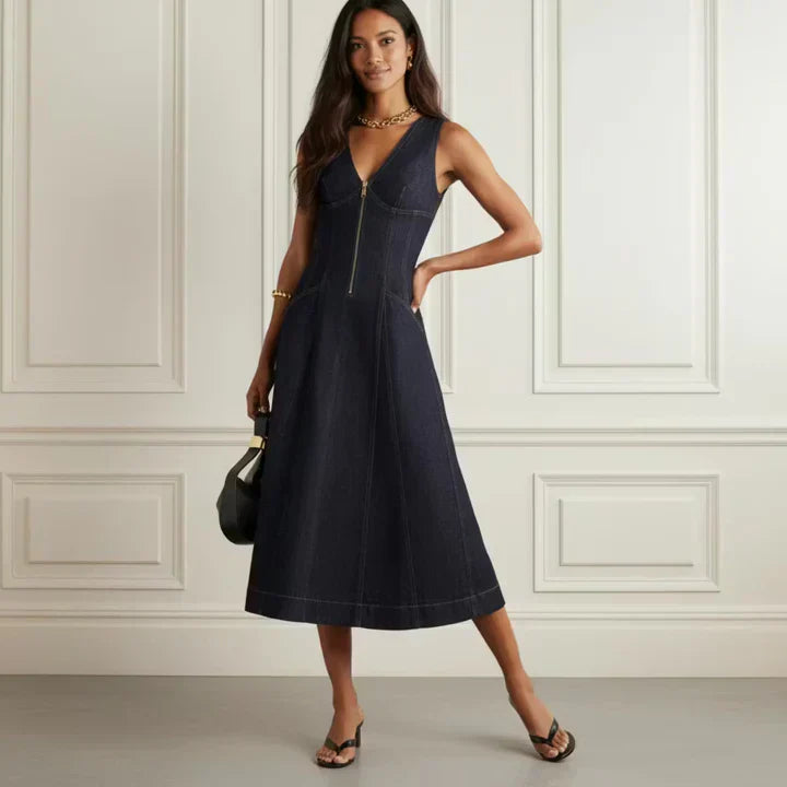 Denim Midi