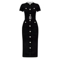 Chenille Belted Midi
