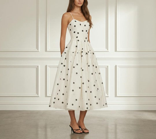 Polka Dot Midi