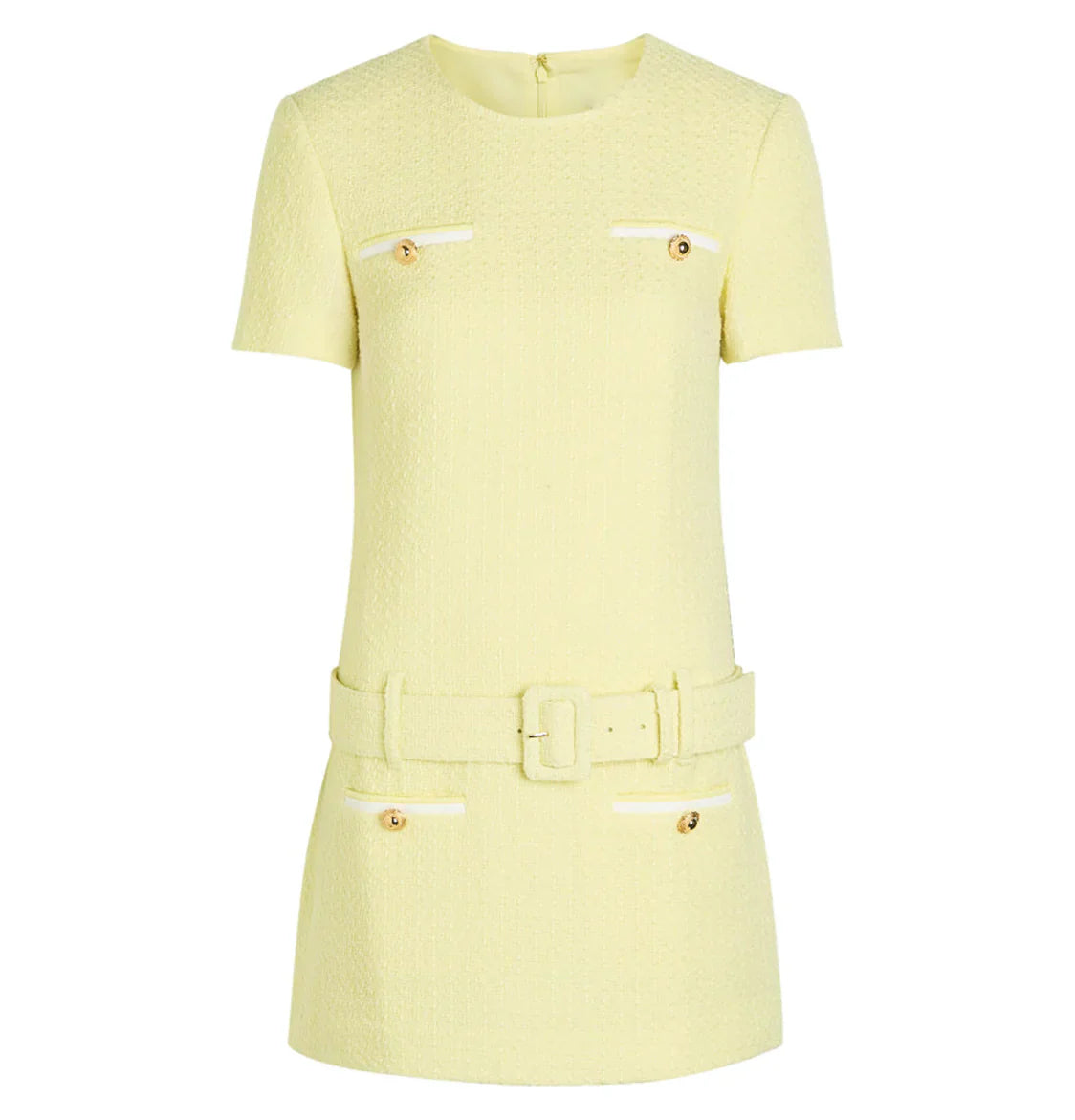 Belted Boucle Mini