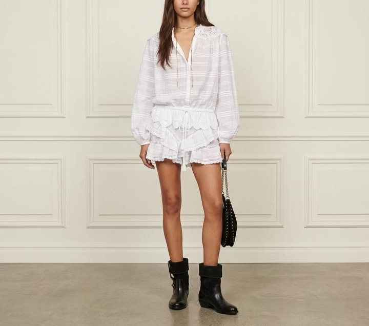 Doily Frill Top