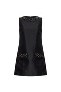 Black Beaded Mini