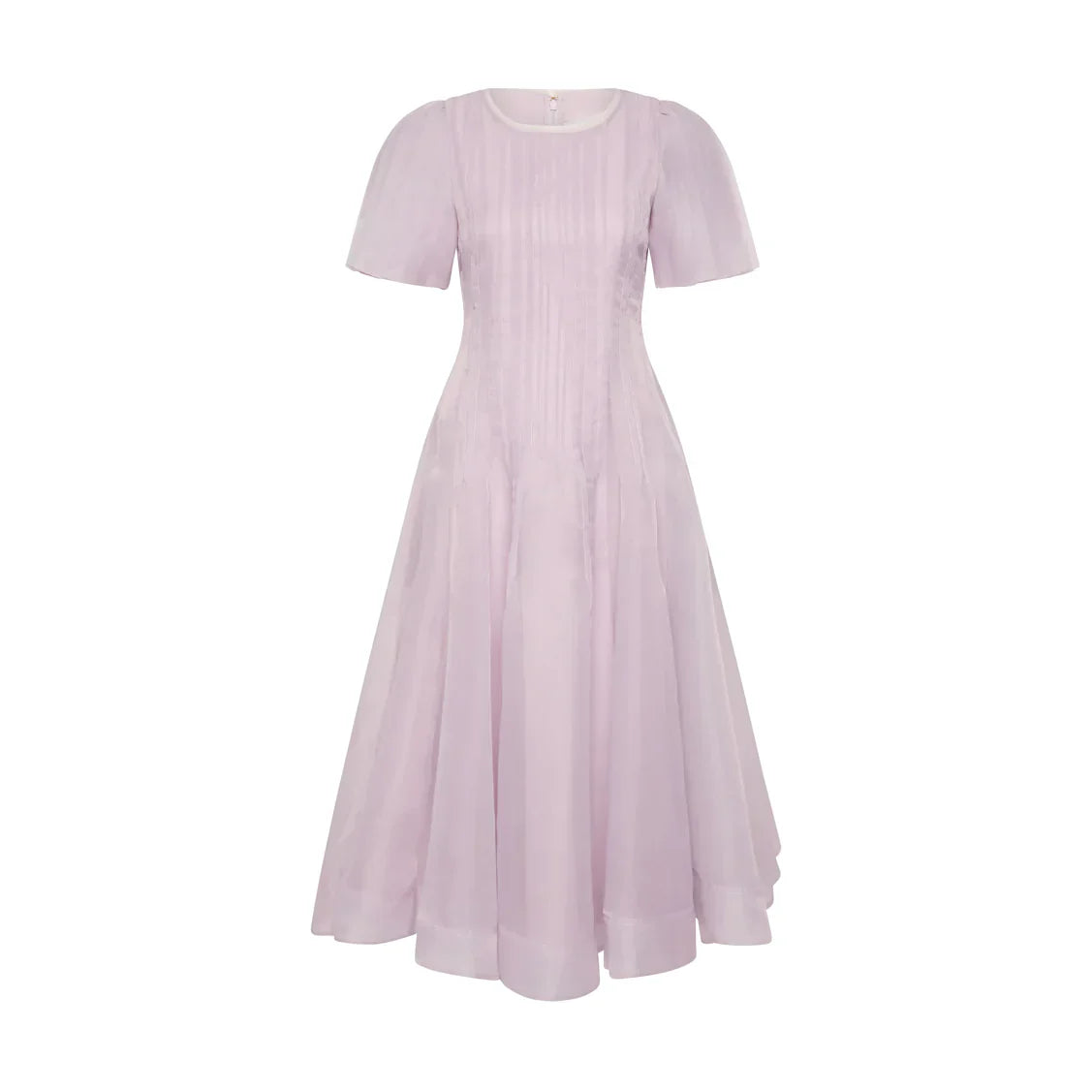 Lavender Pleated Midi