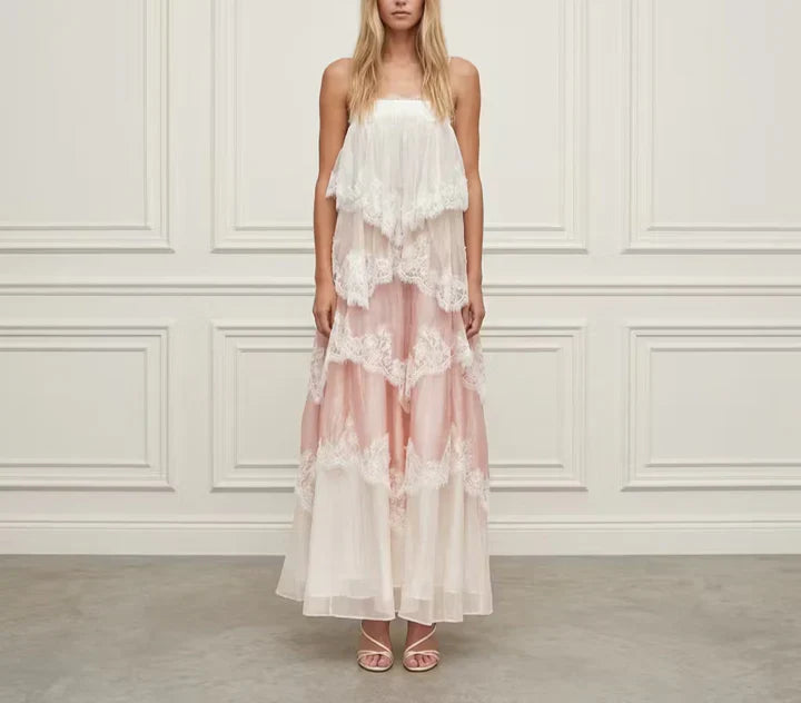 Tiered Ruffle Maxi