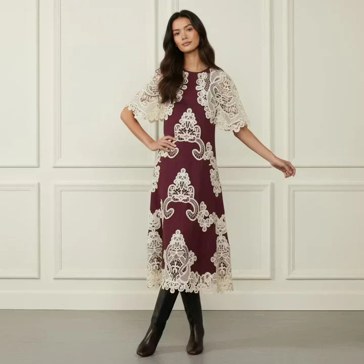 Cotton Lace Midi
