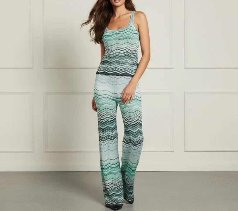 Metallic Knit Set