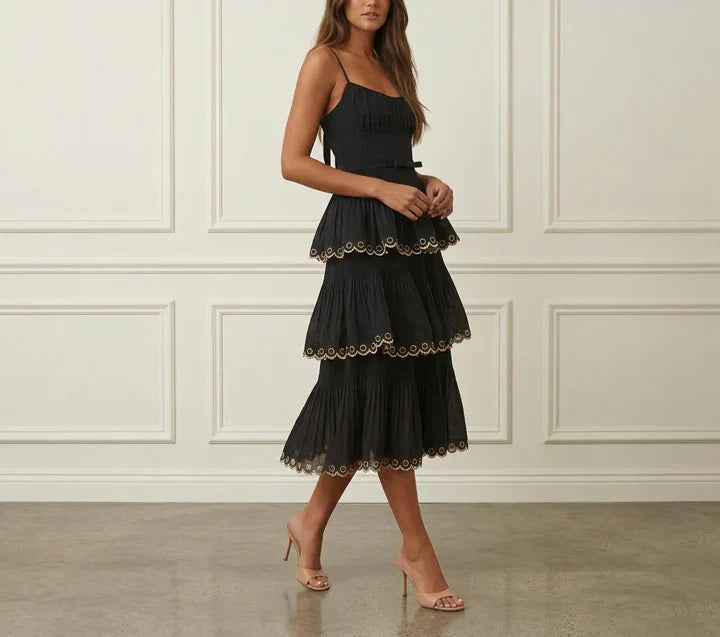 Dot Tiered Midi