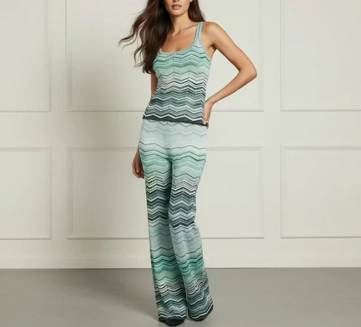 Metallic Knit Set