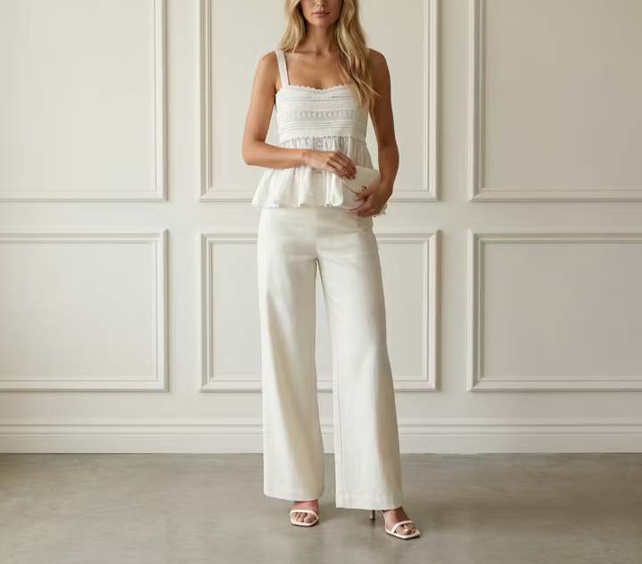 Cotton Crochet Top