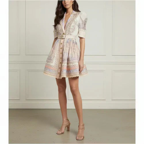 Linen / Silk Shirt Mini