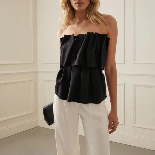 Ruffle Bustier