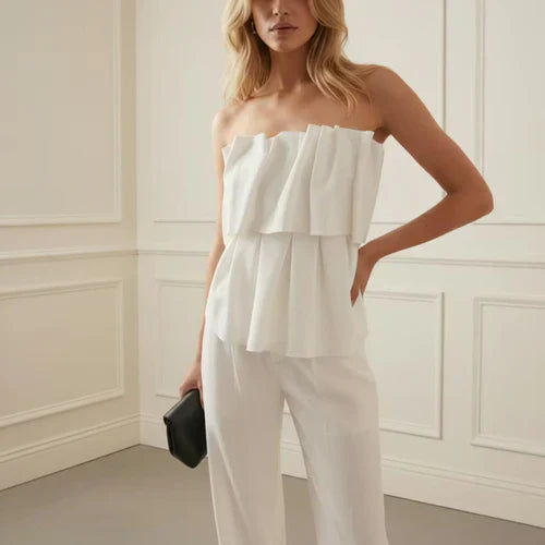 Ruffle Bustier