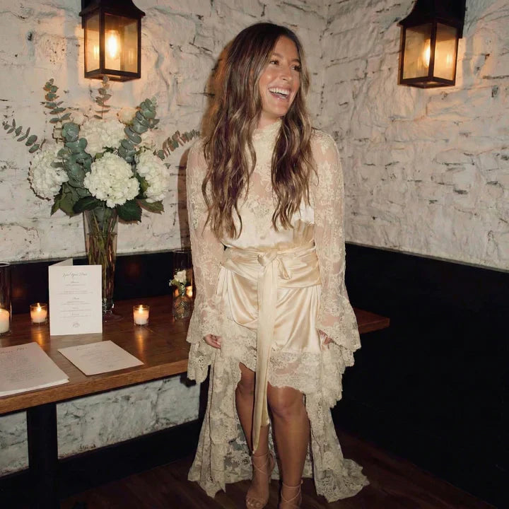 Silk Lace Dress