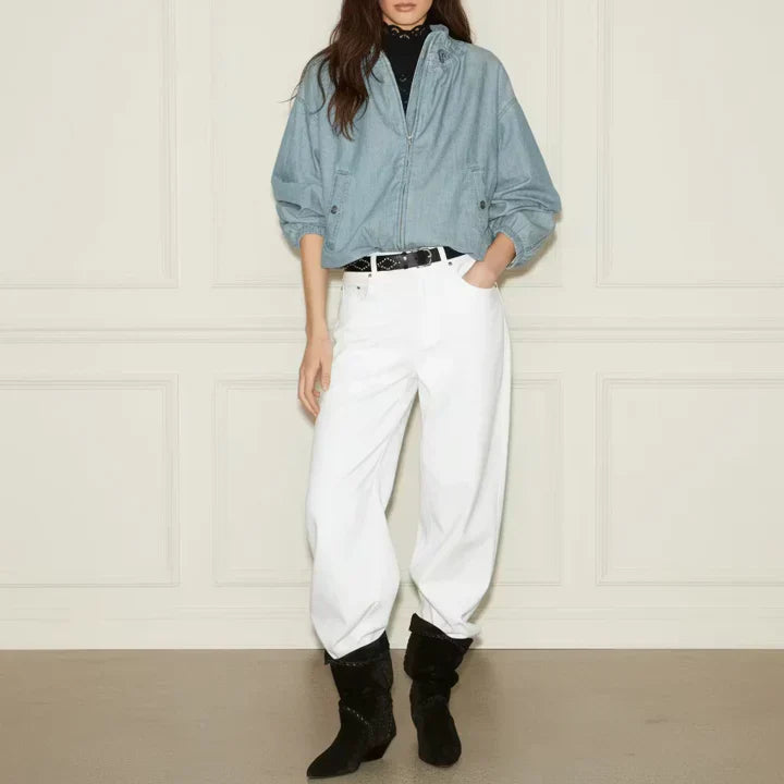 Cotton Drawstring Jacket