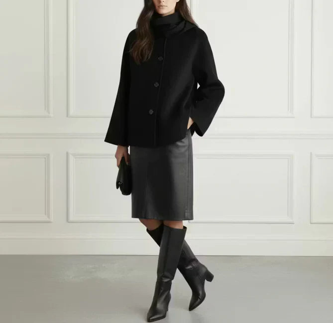 Wool Scarf Jacket