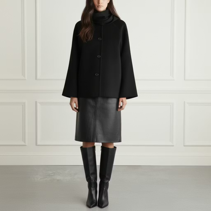 Wool Scarf Jacket