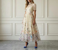 Pastel Floral Midi