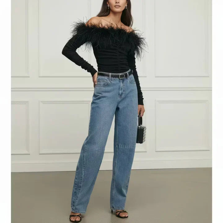 Feathered Top