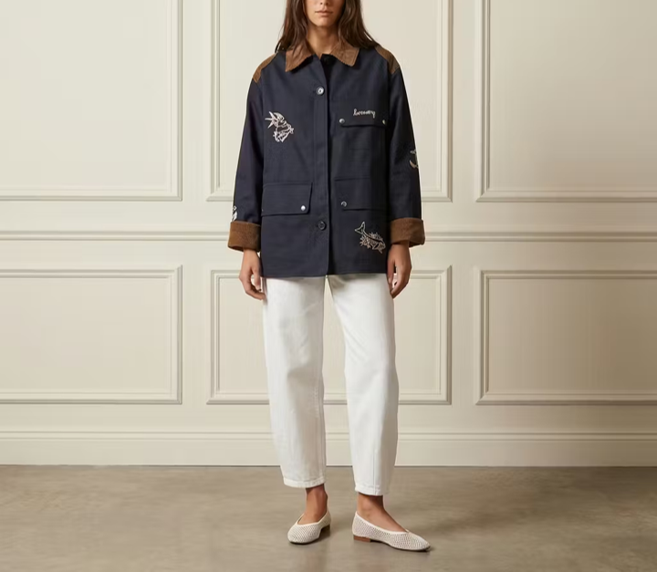Embroidered Barn Jacket