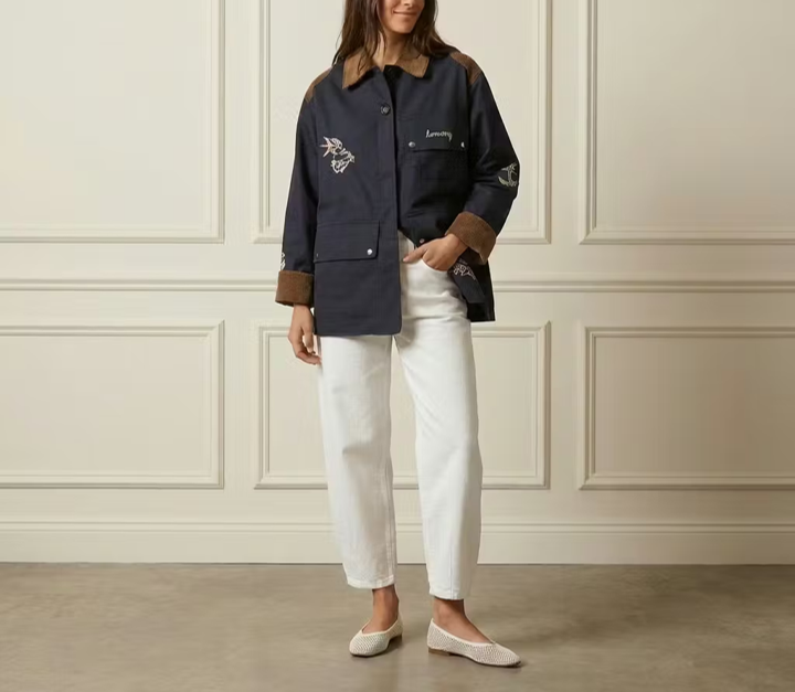 Embroidered Barn Jacket