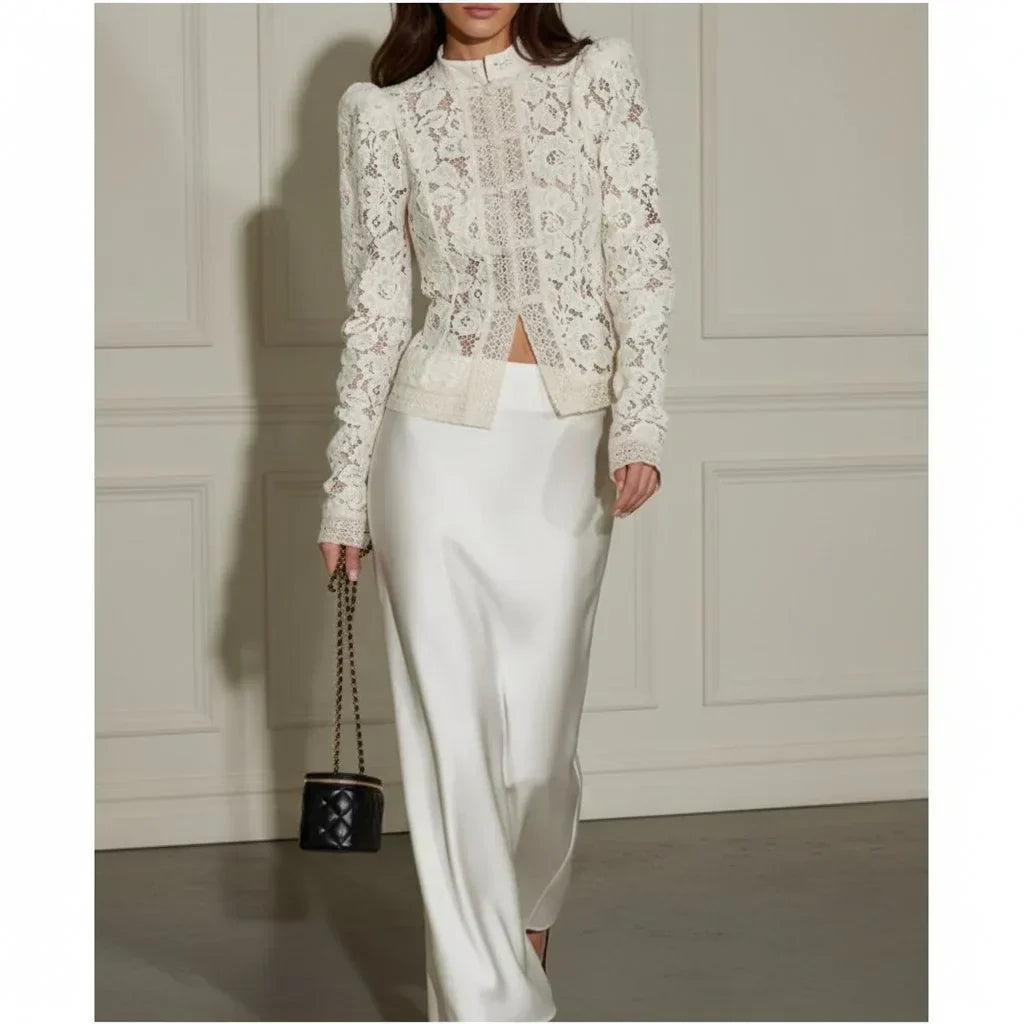 Lace Embroidered Blouse